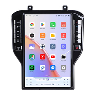 Écran de navigation Android de 14,5 pouces pour Ford Mustang 2015-2021, Carplay, GPS et TV intégrés, fonction d'écran partagé multimédia