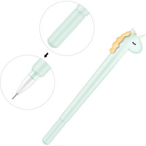 Nuevo Bolígrafo de Gel Kawaii con Diseño de Unicornio, Plástico, Coreano, Personalizable con Logotipo, Lindo, para Regalo de Niñas - Product Image 2