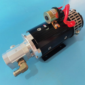 Ensemble de pompe à moteur CC 24V 4KW, unité de puissance hydraulique, ensemble de pompe hydraulique électrique, 200 bars, 1 étage, acier au carbone - Product Image 3