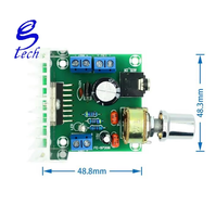 Módulo de Placa Amplificadora de Potencia Digital TDA7297 de Alta Calidad, Placa de Circuito, Placa Base Amplificadora de Potencia TDA7297