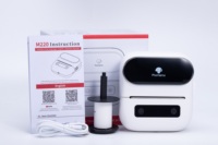 Imprimante d'étiquettes thermiques sans fil Phomemo M220 80 mm, application Android, machine à autocollants pour usage de bureau, en stock