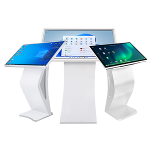 43-дюймовый FHD 1080p Горизонтальный киоск K-образной формы ЖК-дисплей для покупок напольный рекламный дисплей для продвижения торгового центра отеля - Product Image 1