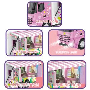 <span class=keywords><strong>Voiture</strong></span> de tourisme radiocommandée 2,4 G <span class=keywords><strong>avec</strong></span> effets sonores et lumineux, ensemble de jeu interactif pour enfants et cadeaux - Product Image 2