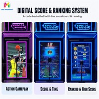 Machine de jeu d'arcade de basket-ball de rue EPIC à monnayeur
