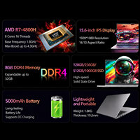 Laptop AMD Ryzen 7 4800H OEM 15.6 Pollici 16GB RAM 1TB SSD Notebook da Gaming Win 11 Computer Portatile ad Alte Prestazioni Direttamente dalla Fabbrica