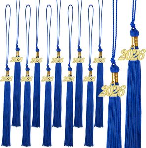 Llavero con borlas <span class=keywords><strong>para</strong></span> toga <span class=keywords><strong>de</strong></span> graduación 2026, dije dorado del año, accesorios <span class=keywords><strong>para</strong></span> ceremonias académicas <span class=keywords><strong>de</strong></span> graduación universitaria y doctorada - Product Image 6