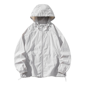 Chaqueta IZEXX de Verano, Marca de Moda, con Protección Solar UPF50+, de Seda Helada, Ligera, Delgada, Fresca y Agradable al Tacto para Hombre - Product Image 5
