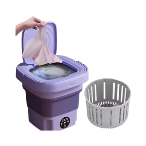 <b>Top</b>-<b>Loading</b> Socks Washing Machine Easy Daily Use Semi-Automatic Design for Small Items Home with Plastic Housing - Product Image 4