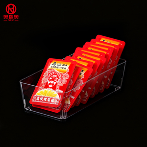 Exhibidor de PET de Alta Claridad para Tiendas de Snacks, Estante de Plástico Resistente para Mostrador, para Supermercados y Uso Doméstico - Product Image 2