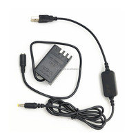 ENEL9 EN-EL9 Baterai Dummy EP-5 DC Coupler Plus Kabel USB untuk Kamera Nikon D40 D40X D60 D3000 D5000
