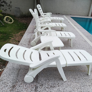 Chaises de plage pliantes de salon portatif extérieur Offres Spéciales chaises de piscine chaise longue de piscine en <span class=keywords><strong>plastique</strong></span> - Product Image 5