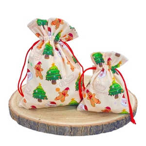 Sac de rangement en velours à cordon de serrage pour bonbons, best-seller, avec logo personnalisé pour emballage cadeau de fêtes - Product Image 3
