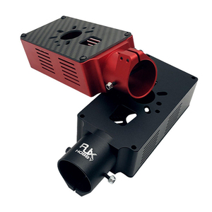 RJXHOBBY RJX 30/35mm Aluminum Motor Mount with Carbon Tube <b>Clamp</b> Fixing Base Carbon Fiber Tube Connector for Drone <b>Frame</b> - Product Image 4