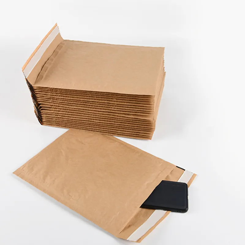 Honeycomb Paper Envelope Bag All Paper Recyclable And Degradable Honeycomb Shaped Cushioning Pad Protective Packaging Paper Bag