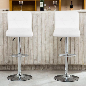 Moderno, cómodo, diseño Simple, altura ajustable, asiento trasero, <span class=keywords><strong>silla</strong></span> alta, taburete de <span class=keywords><strong>Bar</strong></span> para el hogar, <span class=keywords><strong>Bar</strong></span>, Hotel, comedor, sala de estar - Product Image 5