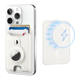 Porte-cartes MagSafe minimaliste en fibre pour iPhone avec technologie de protection RFID, équipement d'aventure en plein air, noir - Product Image 1