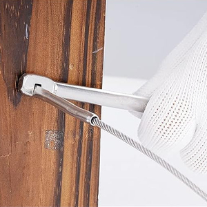 ชุดราวสายไฟ1/8 " - 1/2" ขั้วปลายขากรรไกรสแตนเลสแบบ SS316สำหรับสายเคเบิลลวดสลิง - Product Image 2