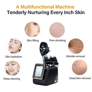 Nueva Máquina Facial Portátil 7 en 1 Hydra Beauty, Máquina de Eliminación de Puntos Negros con Luces LED y Máscara - Product Image 6