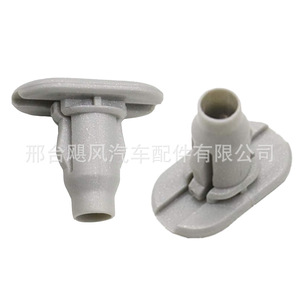Clip de garniture de seuil de porte Lexus Gx470 Toyota 22,9x13mm Gris 75867-60020 Pièce de rechange - Product Image 2