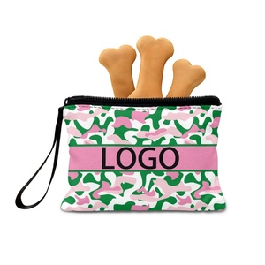 Portamonete in Poliestere di Alta Qualità, Borsa da Viaggio Riutilizzabile Personalizzata per Trucco e Monete con Catena - Product Image 6