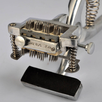 CETTIA KD712 Pince à tatouer rotative en acier inoxydable pour animaux (porcs, lapins) avec 8 chiffres et jeu de numéros