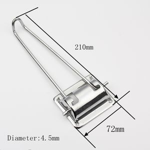Anti-graffio colorato mobili per la casa tavolo in acciaio <span class=keywords><strong>hardware</strong></span> in metallo della forcella di legno gambe del tavolo pieghevole - Product Image 5