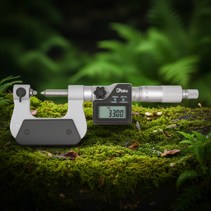 Take Digital <b>Micrometer</b> 0-25mm External Metric Threads IP65 Waterproof - Product Image 3