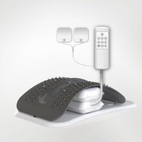 Civière dorsale pour le soulagement de la douleur au bas du dos-Dispositif de traction lombaire réglable-Masseur dorsal pour la décompression de la colonne vertébrale