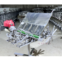 Machine à repiquer le riz professionnelle à 4 rangs de 20 cm, transplanteur de riz à essence haute performance, usine du Vietnam