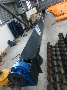 Aanpasbare Roestvrijstalen <span class=keywords><strong>U</strong></span>-Type <span class=keywords><strong>U</strong></span>-Vorm Trog Vijzel Spiraal Mijnbouw Schroef Transportbanden Feeder Schroef Transportband - Product Image 4