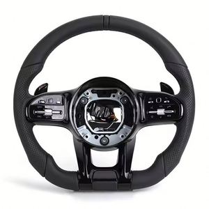 Volant en cuir pour Mercedes Ben AMG ML W164 W166 W211 W212 C117 W177 W222 W223 W218 C118 W251 W176 W204 W205 <span class=keywords><strong>C63s</strong></span> - Product Image 6
