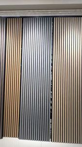 Painéis de Parede Acústicos de Madeira à Prova de Som Painéis de Parede Acústicos de Ripa de Madeira Painéis Acústicos - Product Image 3