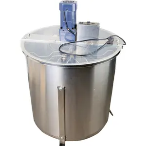 6 frames electrical seamless honey extractor Automatic Honey Centrifuge Machine With Vertical Motor