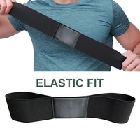 Sangle de bras de golf réglable, bande de coude en forme de huit, connecteur extensible, lien bras gauche/droit, aide à l'entraînement, personnalisable OEM