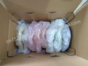 Décorations murales modernes en verre de Murano bleu et blanc, mosaïque murale suspendue, assiettes murales suspendues - Product Image 6