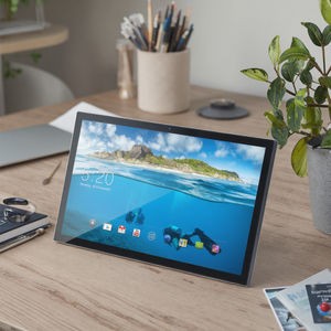 Nouveau 21.5 pouces <span class=keywords><strong>ordinateur</strong></span> tablette d'affaires 3G GSM 4G 5G emplacement pour carte Sim WI-FI RJ45 NFC POE enfants éducation enfants Android tablettes PC - Product Image 1