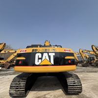 Excavatrice sur chenilles hydraulique Caterpillar Cat 320BL d'origine japonaise, d'occasion, avec pompe à aubes, 20 tonnes, CAT 320BL remise à neuf