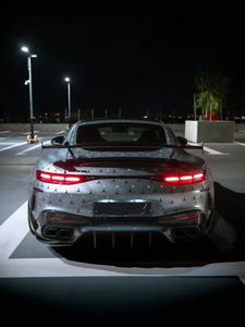 Kit carrosserie en fibre de carbone pour Mercedes-Benz <span class=keywords><strong>AMG</strong></span> GT63S C192, <span class=keywords><strong>AMG</strong></span> GT63S MAX, lèvre avant en fibre de carbone, diffuseur, spoiler, jupe latérale - Product Image 4