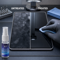 Protecteur d'écran liquide de qualité industrielle A1, nano micro-silice, céramique invisible modifiée, anti-rayures, anti-traces de doigts