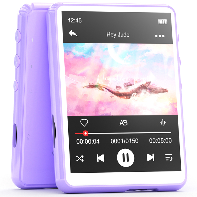 MP3 Player for 5.3 Screen 2"-4" Metal Students Built-in Speaker Lossless HiFi Walkman Gift 2026 New Release