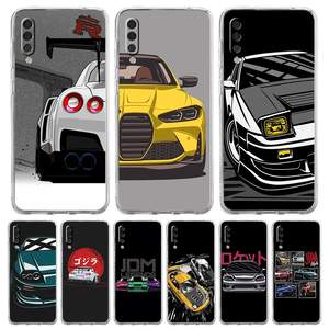 JDM tipo R Civic Sport Car funda para Samsung A54 A52 A50 A70 A40 A20S A20E A02S A12 A14 A16 A22 A24 A42 A34 A32 5G A04s A06 cubierta - Product Image 1