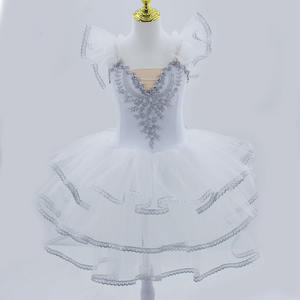 Tutú de Ballet Romántico para Niñas, Vestido Español Rojo para Mujeres Adultas, Vestido Largo de Tul Suave, Disfraces de Bailarina para Actuaciones - Product Image 5