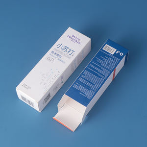 Boîte à tiroirs <span class=keywords><strong>BRAVO</strong></span> haut de gamme faite à la main avec gaufrage et dorure, 5*4.2*15.8 cm, 14.2g, avec insert en éponge, papier couché or brillant UV pour cosmétiques - Product Image 4