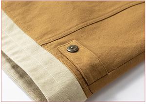 Chaqueta de Trabajo Unisex Cortavientos para Exteriores, Estilo Urbano Americano, Chaqueta Informal con Bloques de Color y Solapa, Moda para Todos los Géneros - Product Image 5