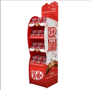 Tùy chỉnh có thể gập lại tông Rack hiển thị cho tổ chức Mũ bóng chày T-Shirts quần áo & vật nuôi cung cấp đơn vị hiển thị - Product Image 3