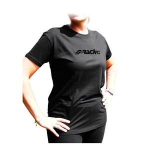 Camiseta Simoni Racing para Hombre - Ropa de Automovilismo, 100% Algodón, Negra - Product Image 3