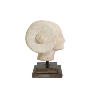 Sculptures en marbre modernes et élégantes pour la décoration de la maison, du jardin, du temple et de la villa, forme artistique aux détails fins, pierre durable - Product Image 1