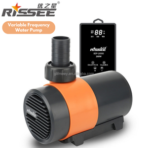 Pompe à eau à fréquence variable RISSEE BSP, débit réglable sur 10 niveaux, pompe submersible amphibie pour bassin à koïs - Product Image 1