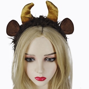 Accessoires <span class=keywords><strong>de</strong></span> cosplay personnalisés en peluche : bandeau oreilles <span class=keywords><strong>de</strong></span> bétail et queue <span class=keywords><strong>de</strong></span> <span class=keywords><strong>loup</strong></span>/chat pour déguisements - Product Image 3