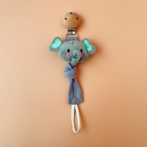 Gran oferta, nuevo, respetuoso con el medio ambiente, hecho a mano, <span class=keywords><strong>chupete</strong></span> para bebé, cadena al por mayor, mejor <span class=keywords><strong>precio</strong></span>, cadena de colores, mordedor, clip de madera trenzado para bebé - Product Image 3